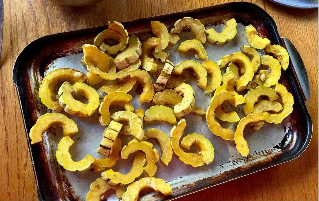 Baked Delicata Slices - Caney Fork Farms