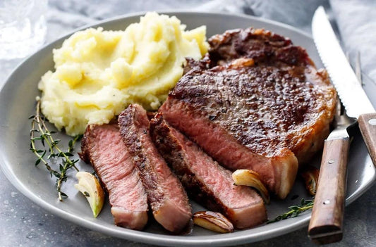 Reverse Seared Steak - Caney Fork Farms