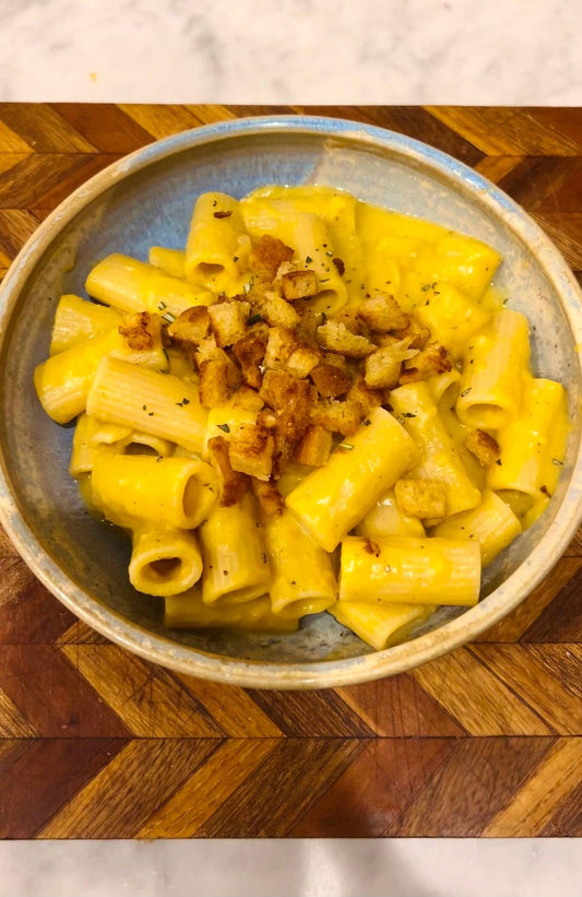 Cozy Pumpkin Pasta Recipe - Caney Fork Farms