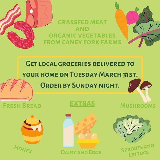 Farm Stand for March 31st - Caney Fork Farms