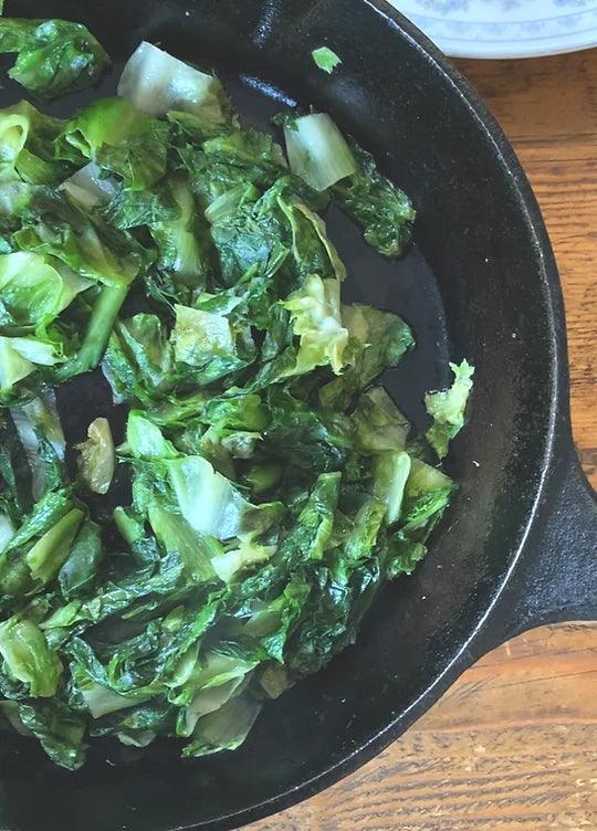 Sautéed Escarole - Caney Fork Farms