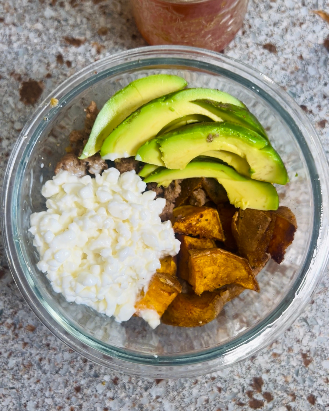 Ground Beef & Sweet Potato Bowls with Hot Honey Drizzle